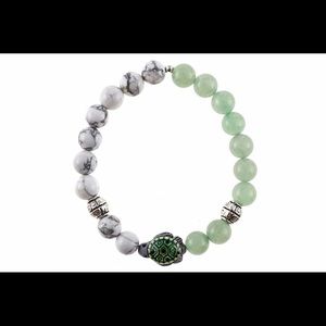 Save the Turtles Stone Bracelet